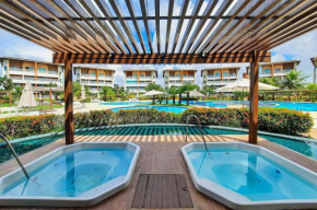 COBERTURA DUPLEX, 100m PRAIA, 11 Pessoas, 4 Quartos, NASCENTE, PERFEITO PARA FAMÍLIA COM CRIANÇAS, Condomínio Completo Piscina, Academia, Restaurante, Cozinha Completa, WIFI TOP, 1km Beach Park, Máqui